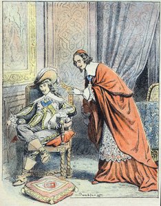 Ilustración para "Vint ans apres" (Veinte años después) de Eugene Damblans