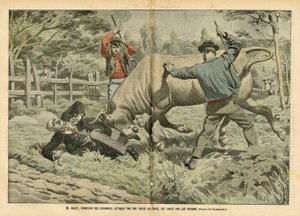 Ilustración de Eugene Damblans (1865-1945) en Le Pelerin de Eugene Damblans