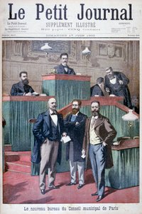 El nuevo consejo municipal de París, 1900 de Eugene Damblans