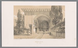 Quiosco Fin Garden en Kashan
Quiosco de Fin Garden cerca de Kashan (título en el objeto) de Eugene Flandin