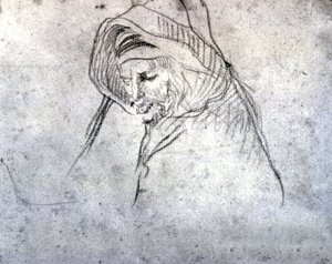 Anciano bereber en el Sahel de Eugène Fromentin