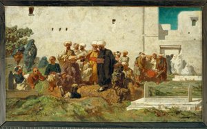 Enterrement maure - un funeral morisco ... de Eugène Fromentin