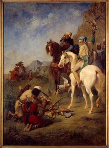 Caza de halcones en Argelia: la cura de Eugène Fromentin