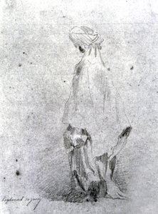 Mujer en Laghouat, Argelia