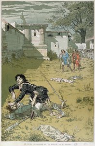 Un duelo judicial en tiempos merovingios, 1888