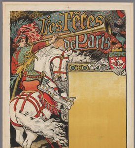 Cartel de "Les fêtes de Paris
Les fêtes de Paris (título en el objeto) de Eugene Grasset