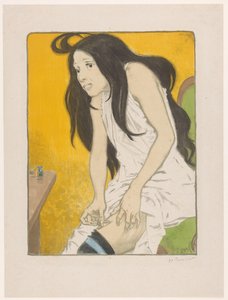 Mujer adicta a la morfina
La Morphinomane de Eugene Grasset