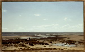 En la playa de Eugene Gustav Dücker