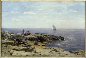En la costa de Eugene Gustav Dücker