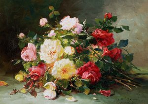 Un ramo de rosas
