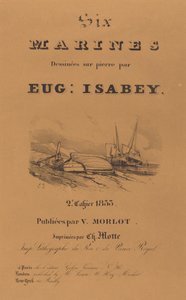 Sechs Marinesoldaten de Eugene Isabey