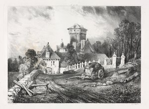 Viajes pintorescos y románticos en la antigua Francia, Auvernia..., 1832 de Eugene Isabey