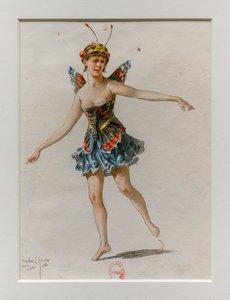 La Korrigane. Ballet de Charles-Marie Widor, modelo de vestuario