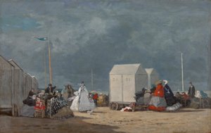 Se acerca la tormenta de Eugene Louis Boudin