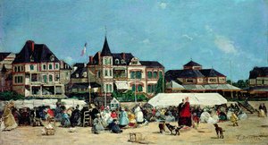 Casino de Trouville de Eugene Louis Boudin