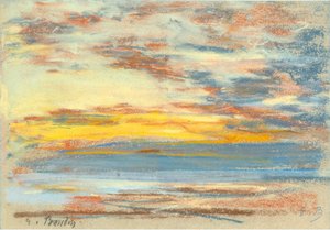Costa y cielo, c. 1890