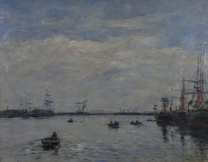 Le Havre, 1888 de Eugene Louis Boudin