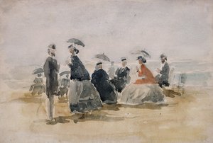 Las Crinolinas de Eugene Louis Boudin