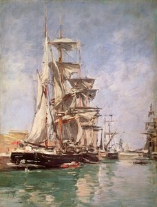 Barcos de vela de Eugene Louis Boudin