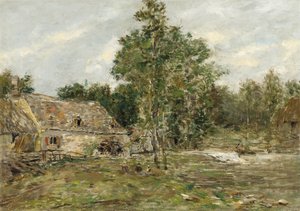 Saint-Cenery, el Molino, c.1890-92 de Eugene Louis Boudin