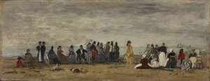 Trouville de Eugene Louis Boudin