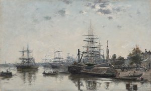 Vista de Burdeos, desde el Quai des Chartrons