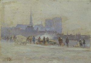 Notre-Dame, vista desde el Quai de l