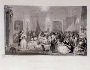 Una velada social con el Duque de Orleans (Ferdinand-Philippe o Ferdinand Philippe d