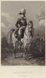 Alejandro I de Rusia de Eugene Louis Lami