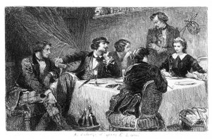 Ilustración de Eugène Lami de “Mimi de Pinson” de Alfred de Musset de Eugene Louis Lami