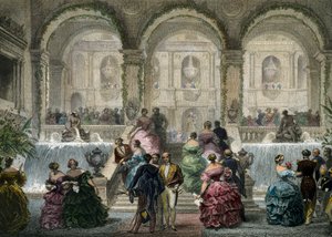 París, fiesta en el Hotel de Ville de Eugene Louis Lami