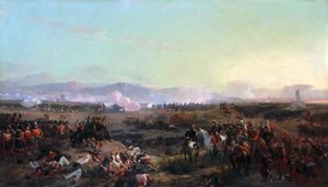 La Batalla del Alma el 20 de septiembre de 1854 de Eugene Louis Lami
