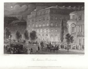 El Bulevar Italiano de Eugene Louis Lami