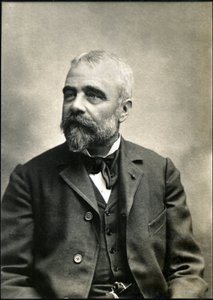 Ernest Lavisse (foto en B/N, finales del siglo XIX) de Eugene Pirou