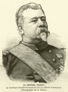 General Davout, soldado francés y nuevo Gran Canciller de la Legión de Honor de Eugene Pirou