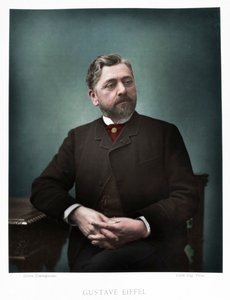 Gustave Eiffel, ingeniero francés, 1880