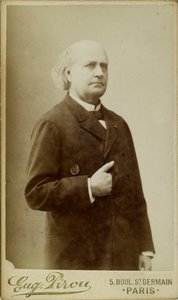 Retrato de Leconte de Lisle 1818-1894, c. 1870 de Eugene Pirou
