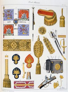 Cent-Suisses, insignia de Eugene Titeux