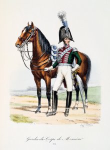 Gardes-du-Corps de Monsieur, 1814 de Eugene Titeux