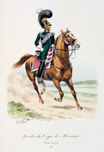 Gardes-du-Corps de Monsieur, Petite Tenue, 1815 de Eugene Titeux