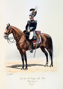 Gardes-du-Corps de Roi, Major-Général petite tenue de Eugene Titeux
