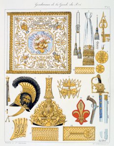 Gendarmes de la Guardia del Rey, Insignia de Eugene Titeux