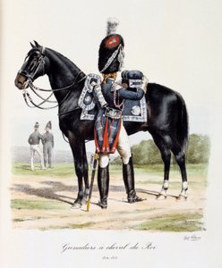 Granaderos a Caballo del Rey, 1814-15 de Eugene Titeux