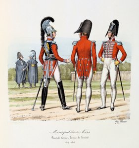 Mosqueteros Negros, Gran Tenida y Tenida de Sociedad, 1814-15 de Eugene Titeux