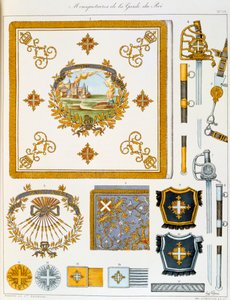 Mosqueteros de la Guardia del Rey, Insignia
