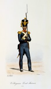 Voltigeurs, Cents-Suisses, 1815 de Eugene Titeux