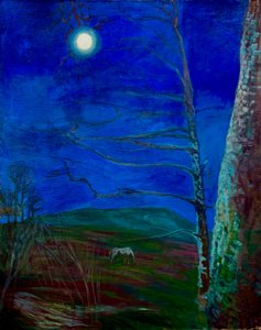 Luna de flores (pintura) de Eugenie Vronskaya