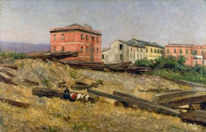Casas en los Apeninos de Liguria