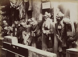 Catacumbas, Convento de los Capuchinos, Palermo, ca. 1895