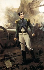 Retrato de Pedro VELARDE Y SAN JUAN (1779-1808), militar español, 2 de mayo de 1808 (óleo sobre lienzo) de Eugenio Oliva y Rodrigo